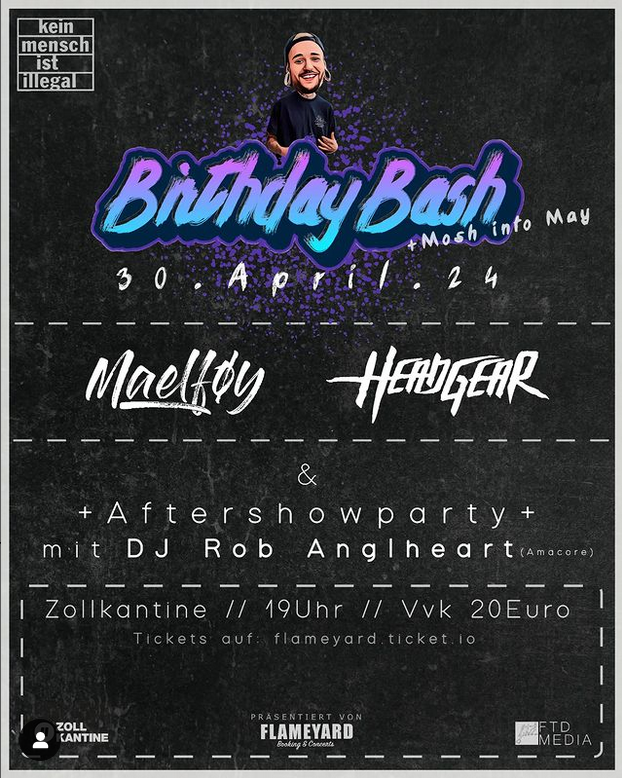 Birthday Bash: MAELFØY // HeadGear